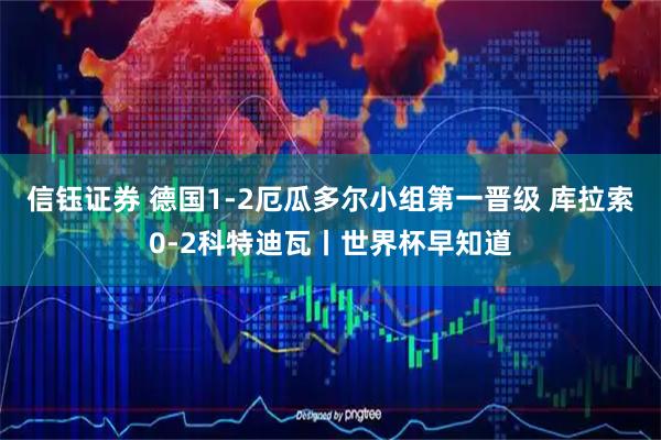 信钰证券 德国1-2厄瓜多尔小组第一晋级 库拉索0-2科特迪瓦丨世界杯早知道