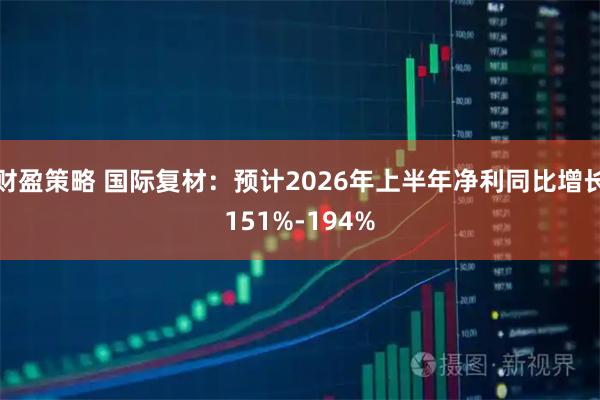 财盈策略 国际复材:预计2026年上半年净利同比增长151%-194%